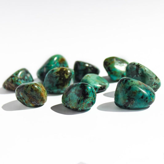 African Turquoise Tumble - Conscious Crystals New Zealand Crystal and Spiritual Shop