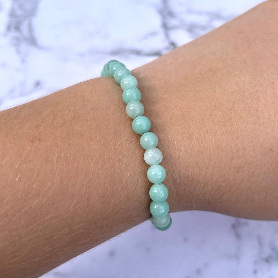 Amazonite Bracelet - Conscious Crystals New Zealand Crystal and Spiritual Shop