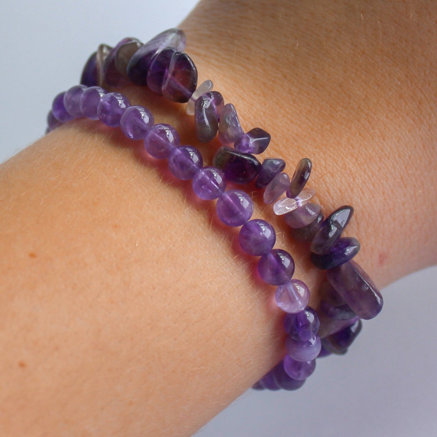 Amethyst Bracelet - Conscious Crystals New Zealand Crystal and Spiritual Shop