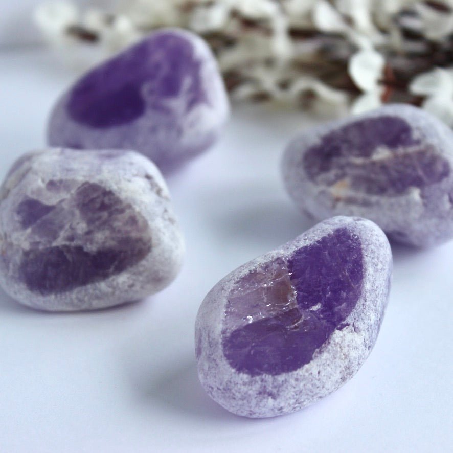 Amethyst Seer Stone - Conscious Crystals New Zealand Crystal and Spiritual Shop