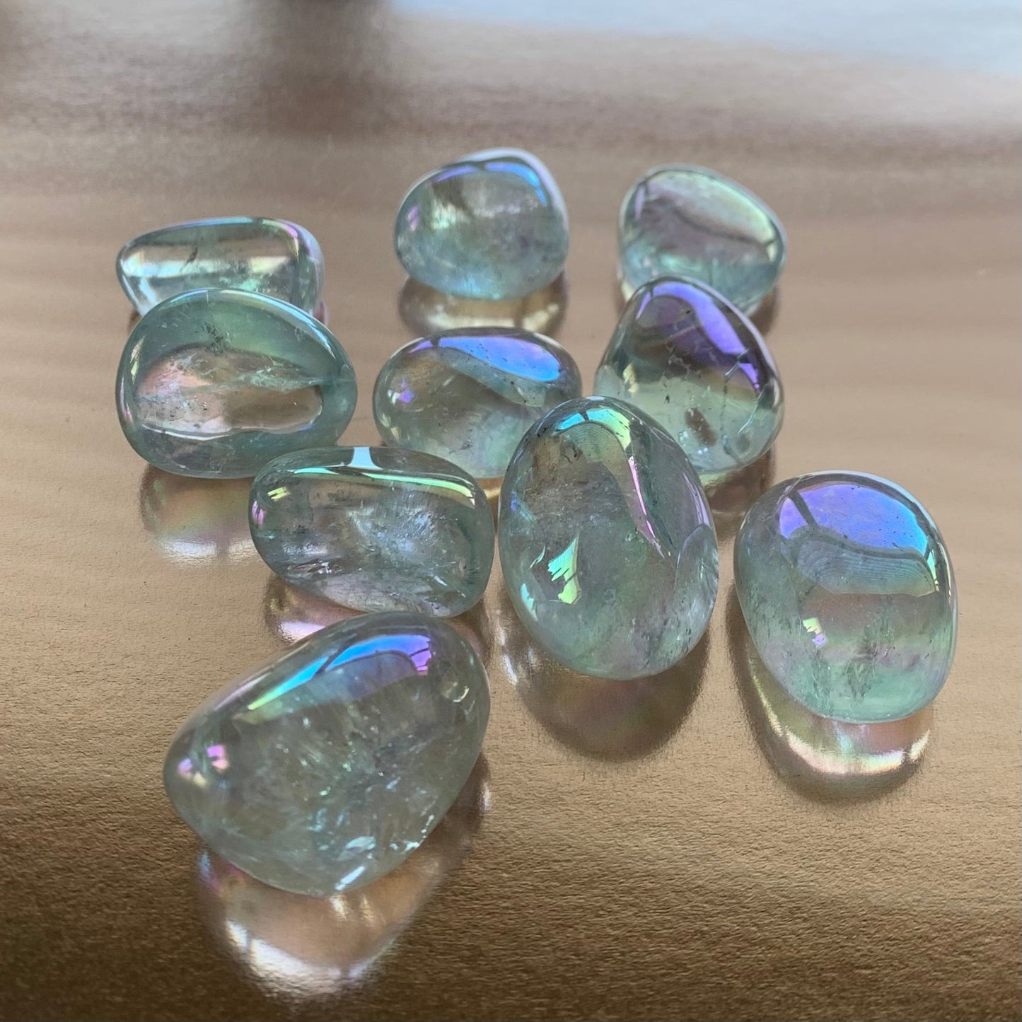 Angel Aura Tumble - Conscious Crystals New Zealand Crystal and Spiritual Shop