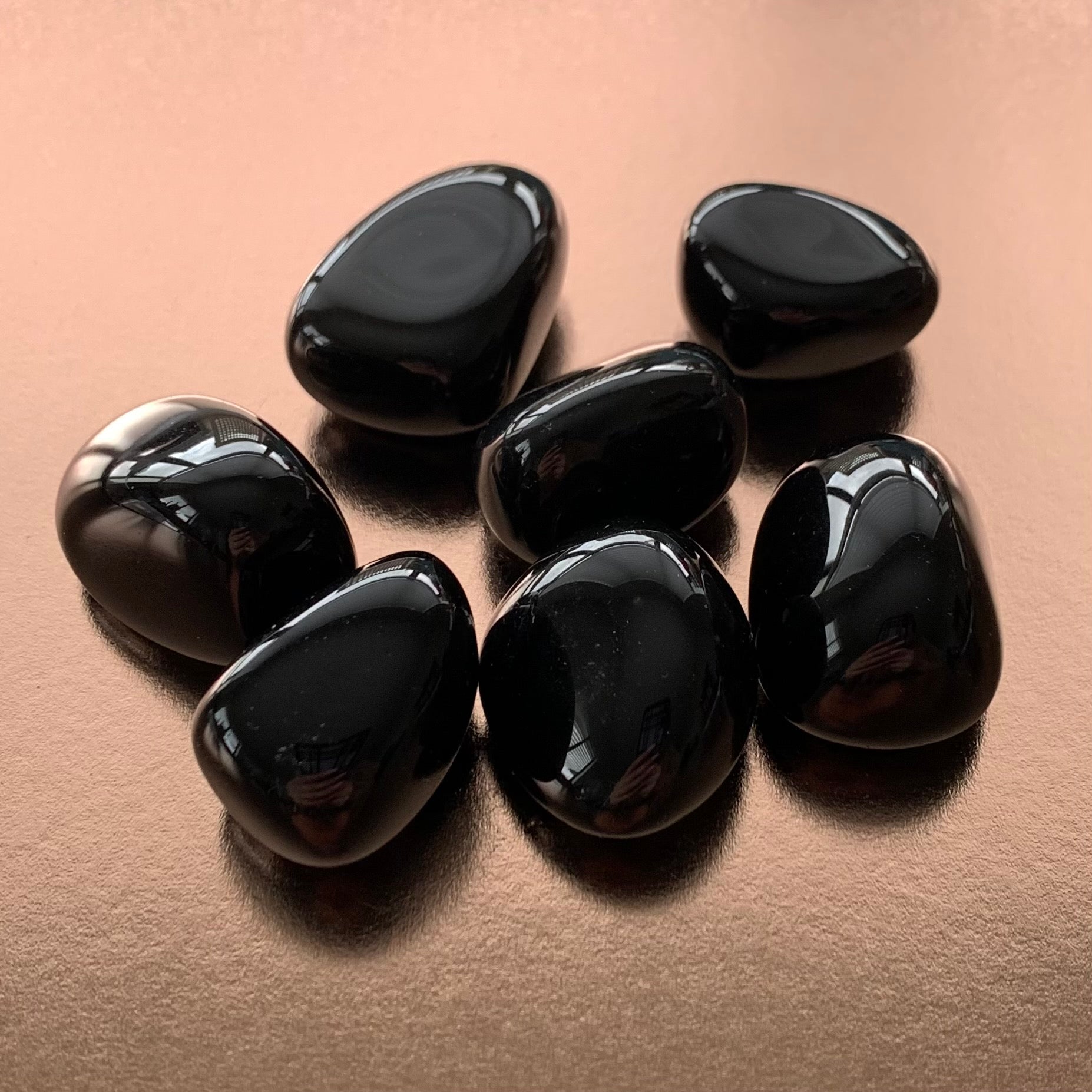 Black Obsidian Tumble - Conscious Crystals New Zealand Crystal and Spiritual Shop