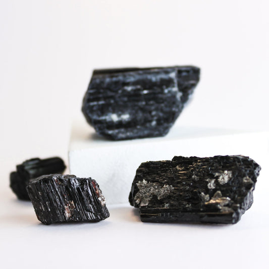 Black Tourmaline Raw - Conscious Crystals New Zealand Crystal and Spiritual Shop