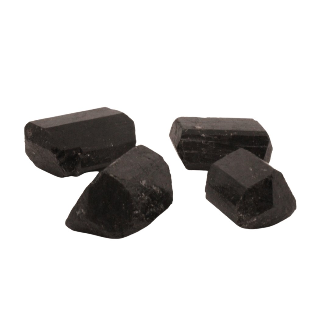 Black Tourmaline Rough Tumble - Conscious Crystals New Zealand Crystal and Spiritual Shop