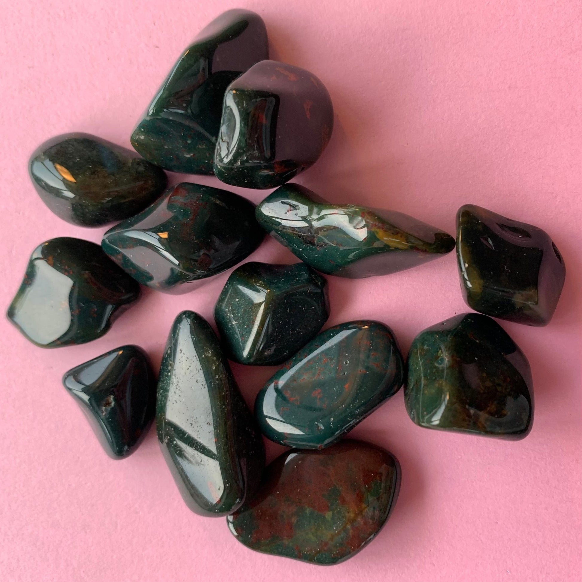 Bloodstone Tumble - Conscious Crystals New Zealand Crystal and Spiritual Shop
