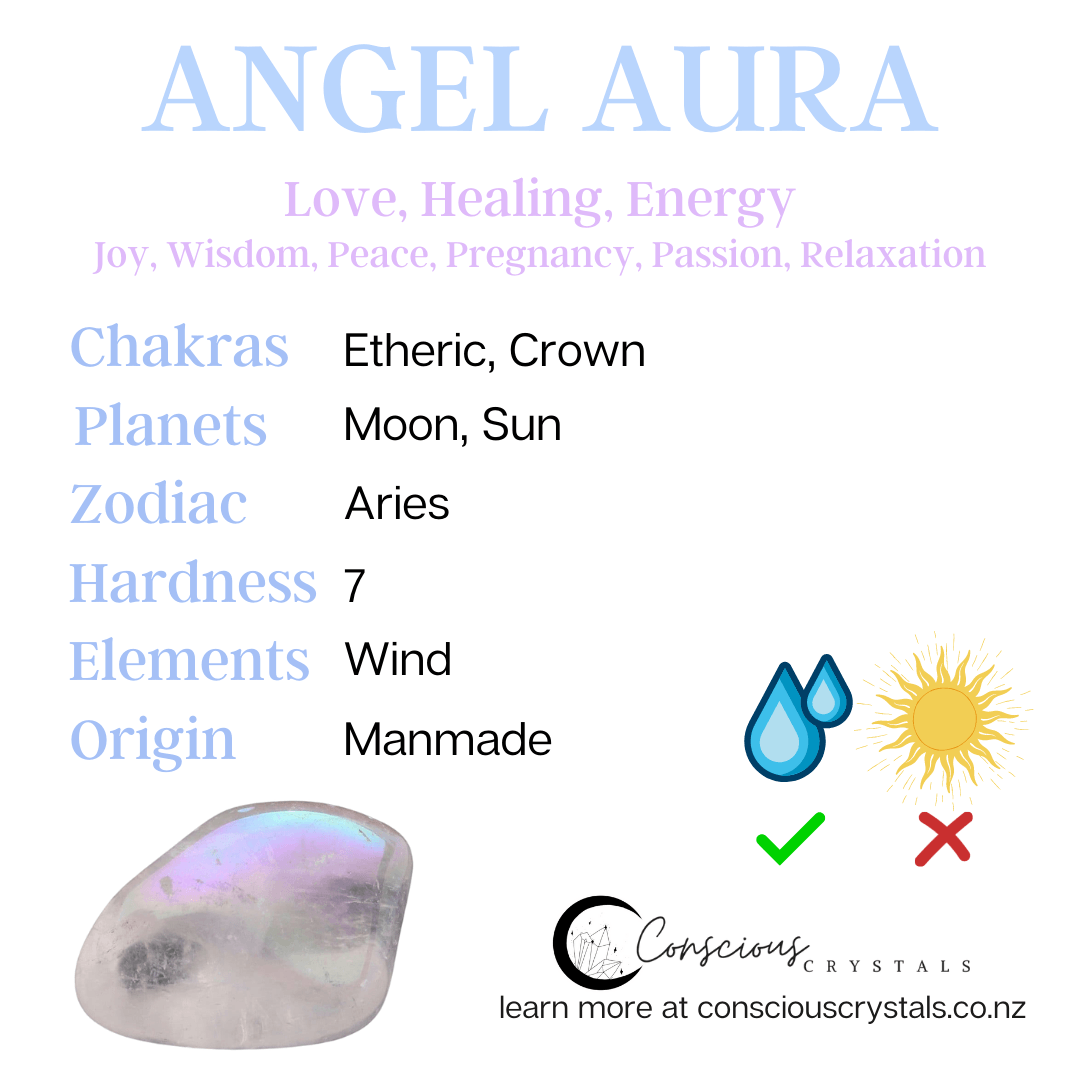 Blue Aura Point - Conscious Crystals New Zealand Crystal and Spiritual Shop