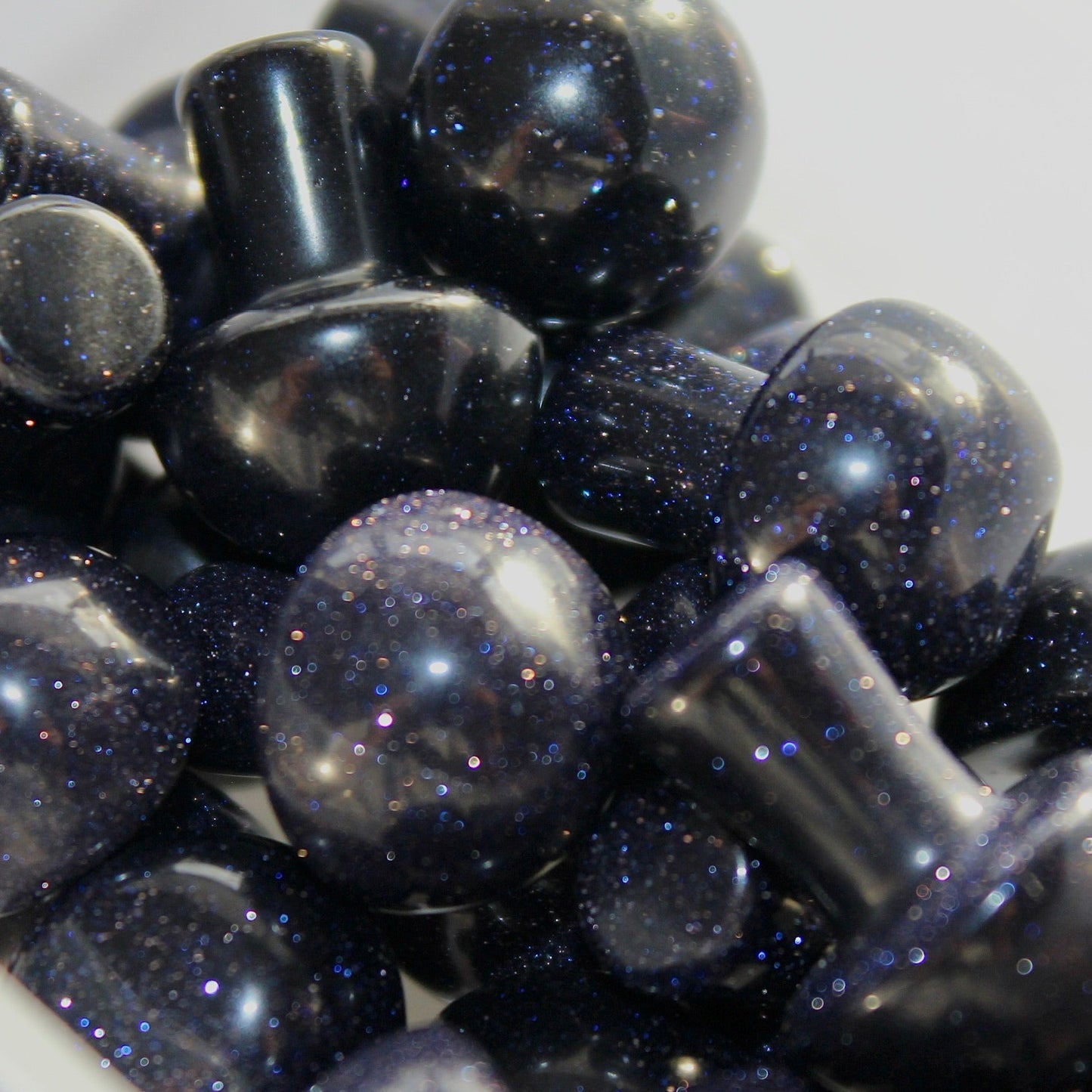 Blue Goldstone Mushroom - Conscious Crystals New Zealand Crystal and Spiritual Shop
