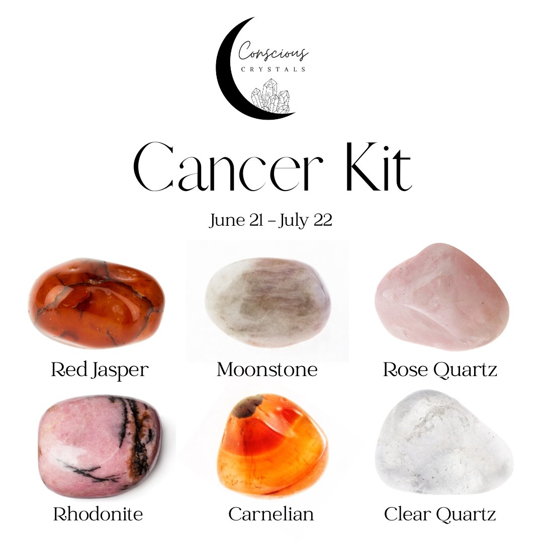 Cancer Crystal Kit - Conscious Crystals New Zealand Crystal and Spiritual Shop