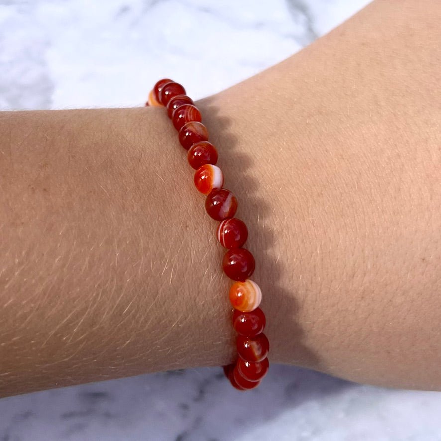 Carnelian Bracelet - Conscious Crystals New Zealand Crystal and Spiritual Shop