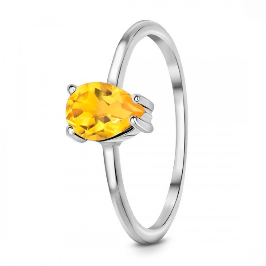 Citrine Ring - Conscious Crystals New Zealand Crystal and Spiritual Shop
