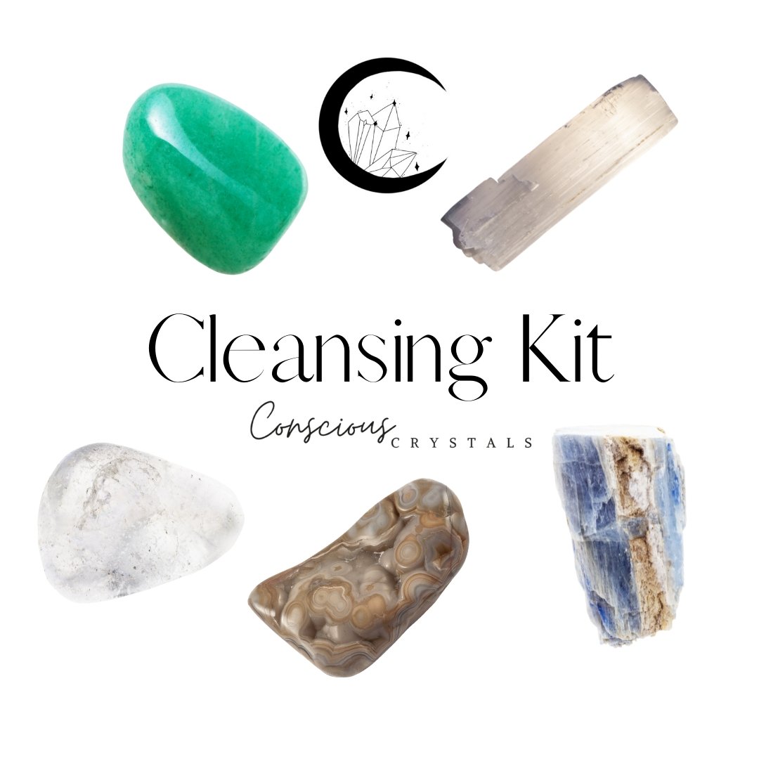 Cleansing Crystal Kit - Conscious Crystals New Zealand Crystal and Spiritual Shop