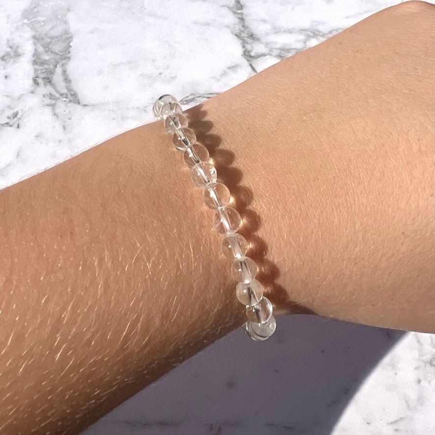 Clear Quartz Bracelet - Conscious Crystals New Zealand Crystal and Spiritual Shop