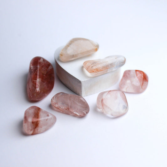 Fire Quartz Tumble - Conscious Crystals New Zealand Crystal and Spiritual Shop