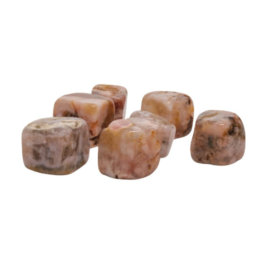 Flower Agate Cube - Conscious Crystals New Zealand Crystal and Spiritual Shop