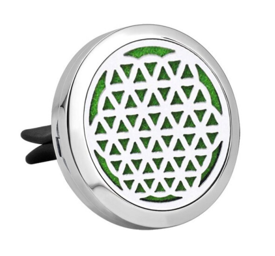Flower of Life Car Diffuser - Conscious Crystals New Zealand Crystal and Spiritual Shop