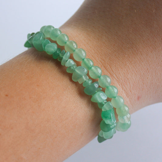 Green Aventurine Bracelet - Conscious Crystals New Zealand Crystal and Spiritual Shop