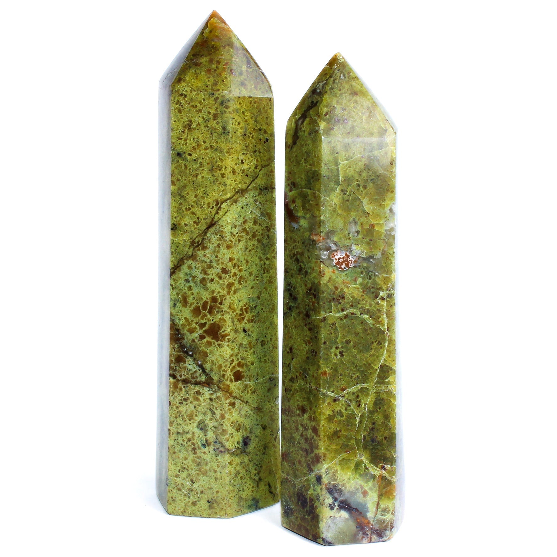 Green Opal Tower - Conscious Crystals New Zealand Crystal and Spiritual Shop