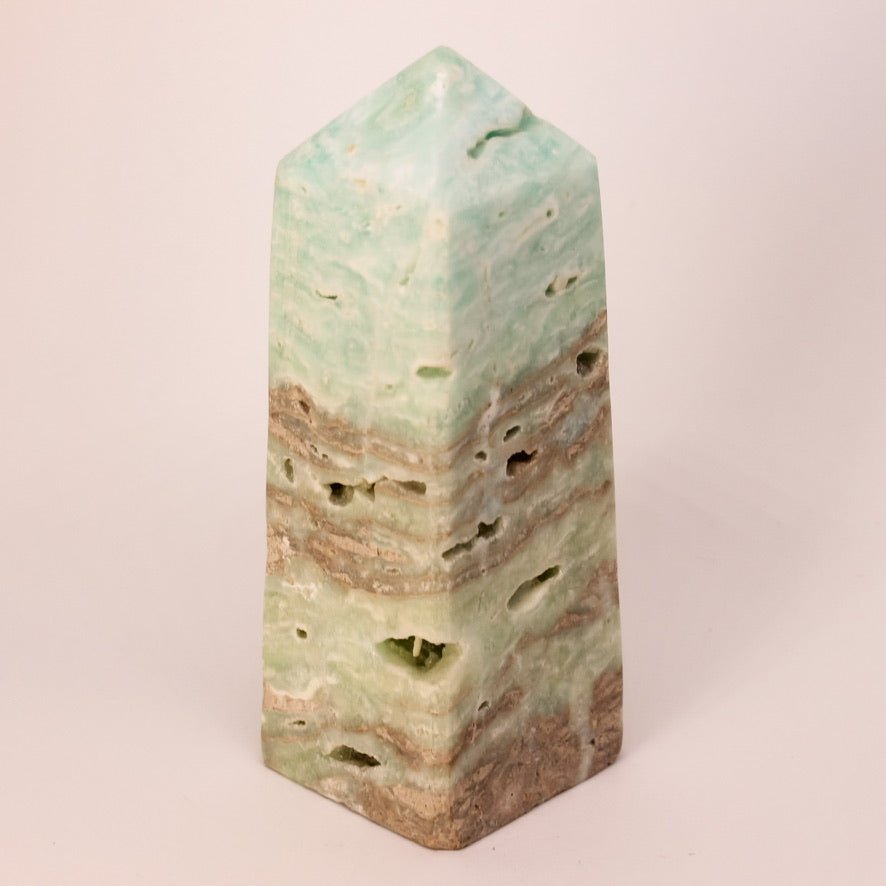 Hemimorphite Tower - Conscious Crystals New Zealand Crystal and Spiritual Shop