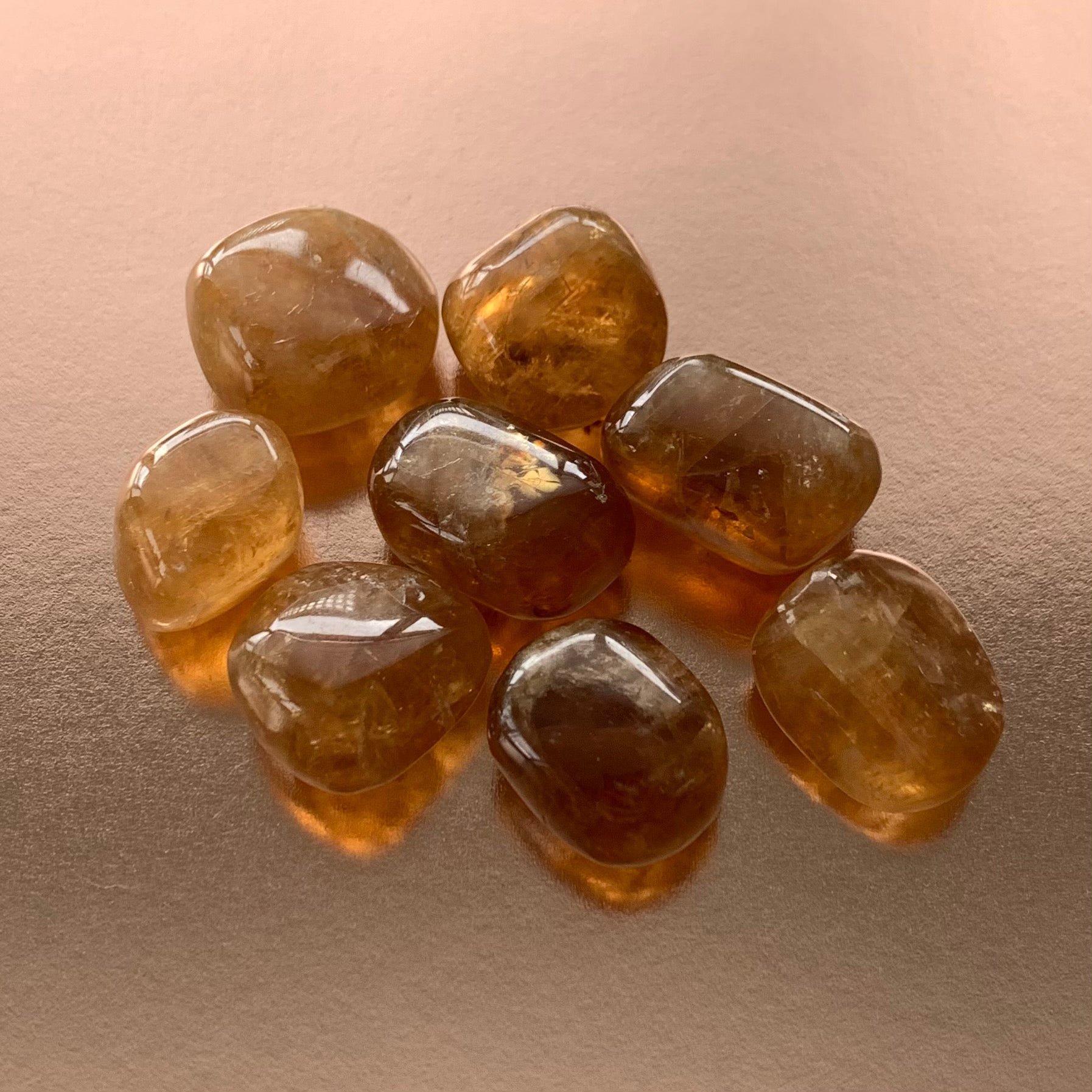 Honey Calcite Tumble - Conscious Crystals New Zealand Crystal and Spiritual Shop