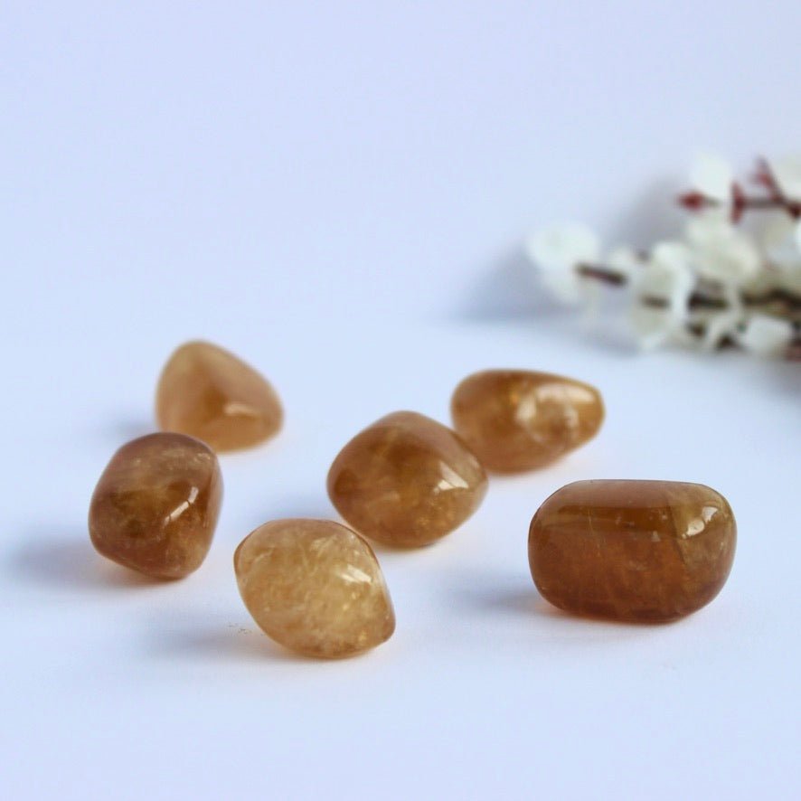 Honey Calcite Tumble - Conscious Crystals New Zealand Crystal and Spiritual Shop