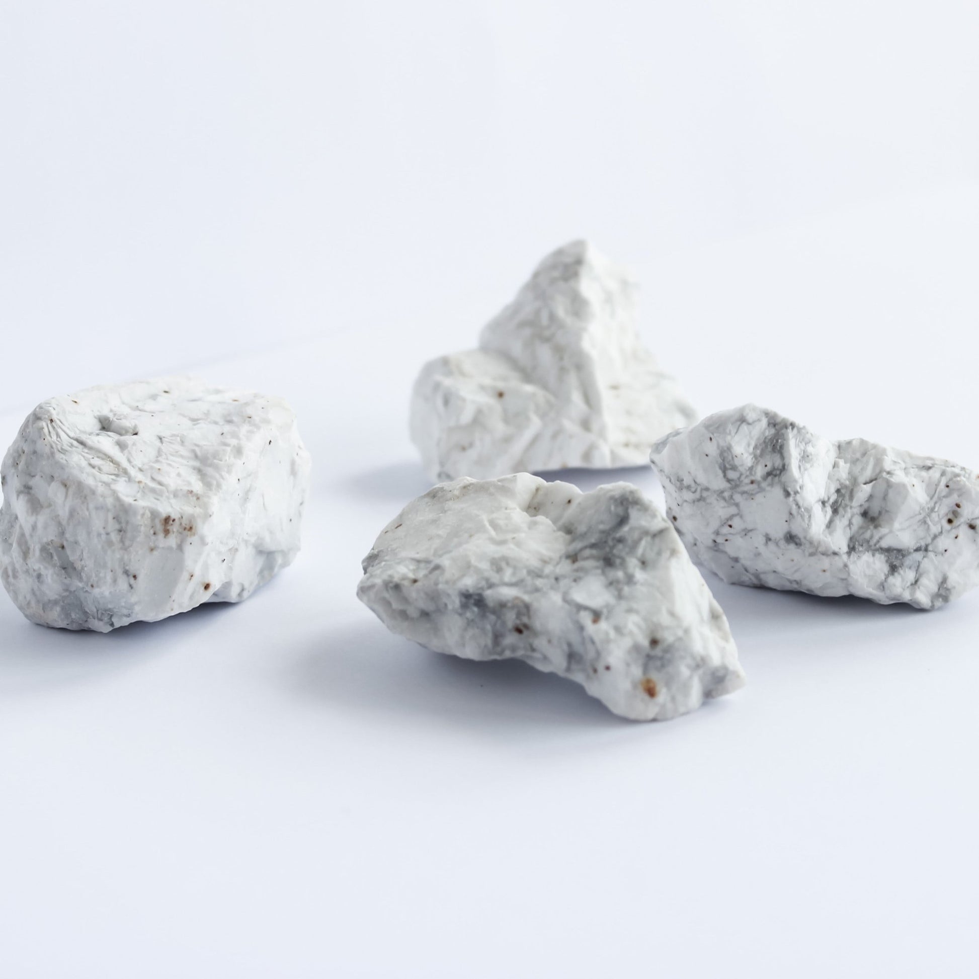 Howlite Raw - Conscious Crystals New Zealand Crystal and Spiritual Shop