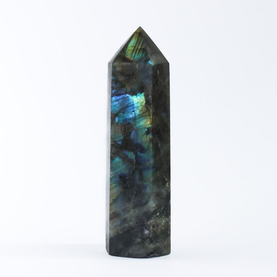 Labradorite Tower - Conscious Crystals New Zealand Crystal and Spiritual Shop