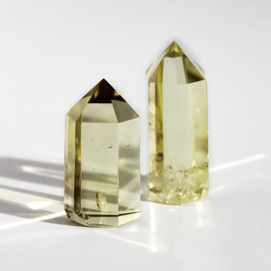 Lemon Quartz Tower - Conscious Crystals New Zealand Crystal and Spiritual Shop