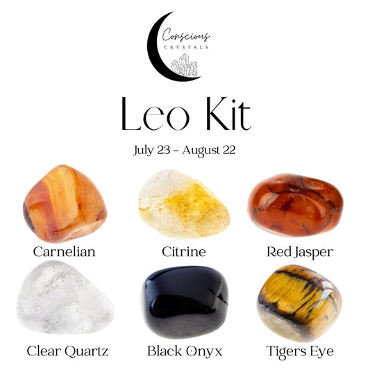 Leo Crystal Kit - Conscious Crystals New Zealand Crystal and Spiritual Shop