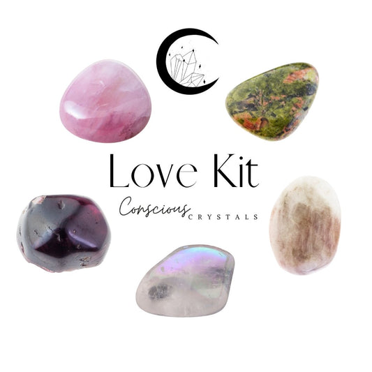 Love Crystal Kit - Conscious Crystals New Zealand Crystal and Spiritual Shop