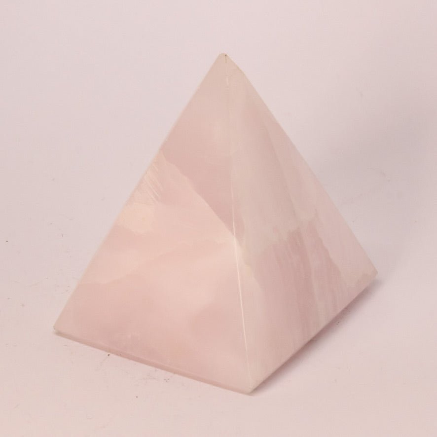 Mangano Calcite Pyramid - Conscious Crystals New Zealand Crystal and Spiritual Shop