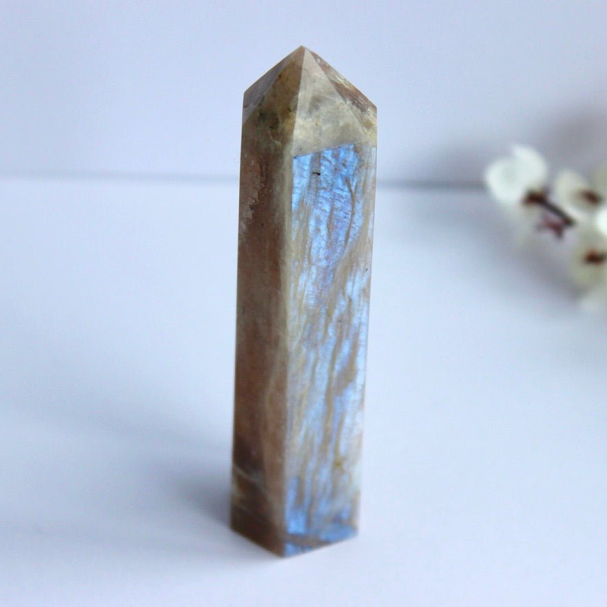 Moonstone Tower - Conscious Crystals New Zealand Crystal and Spiritual Shop