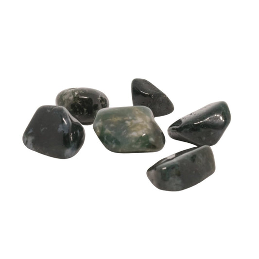 Moss Agate Tumble - Conscious Crystals New Zealand Crystal and Spiritual Shop
