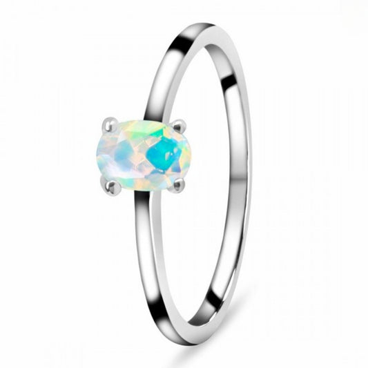 Opal Ring - Conscious Crystals New Zealand Crystal and Spiritual Shop
