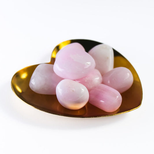 Pink Aragonite Tumble - Conscious Crystals New Zealand Crystal and Spiritual Shop