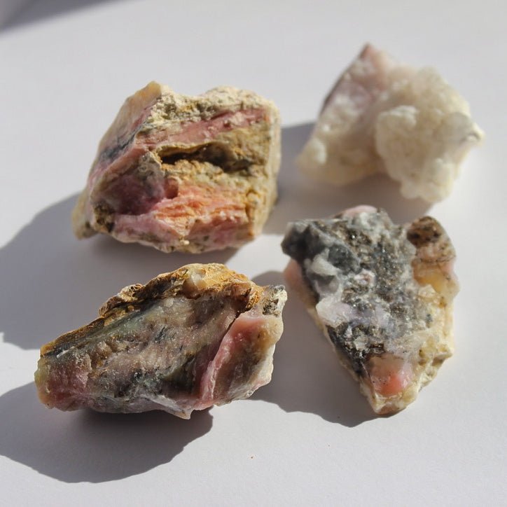 Pink Opal Raw - Conscious Crystals New Zealand Crystal and Spiritual Shop