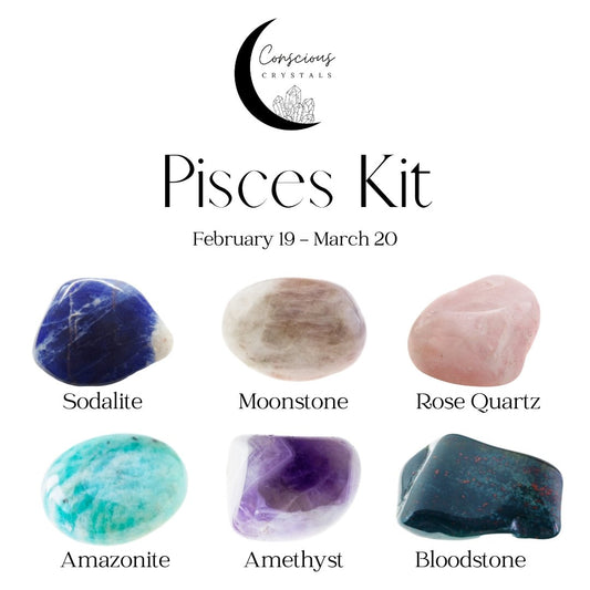 Pisces Crystal Kit - Conscious Crystals New Zealand Crystal and Spiritual Shop