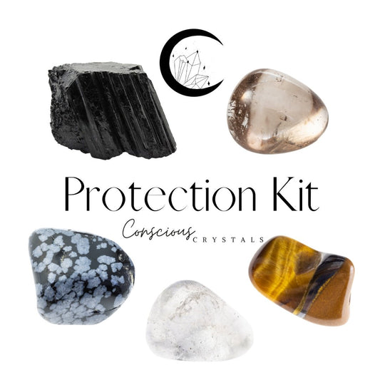 Protection Crystal Kit - Conscious Crystals New Zealand Crystal and Spiritual Shop