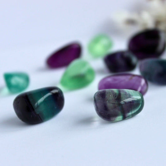 Rainbow Fluorite Tumble - Conscious Crystals New Zealand Crystal and Spiritual Shop
