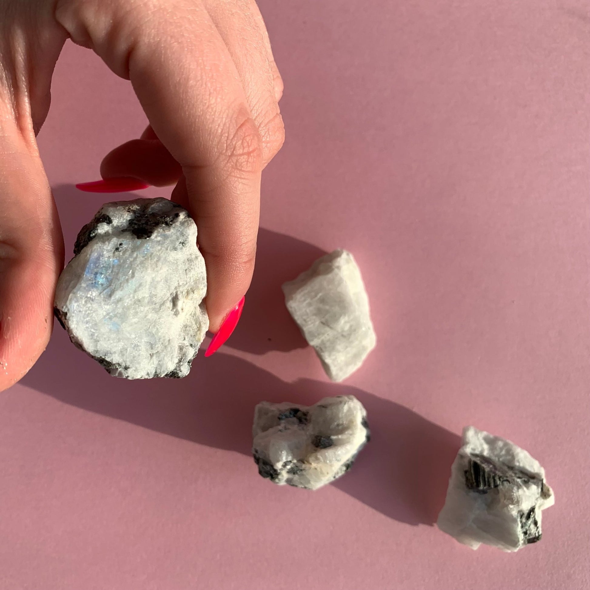 Rainbow Moonstone Raw - Conscious Crystals New Zealand Crystal and Spiritual Shop