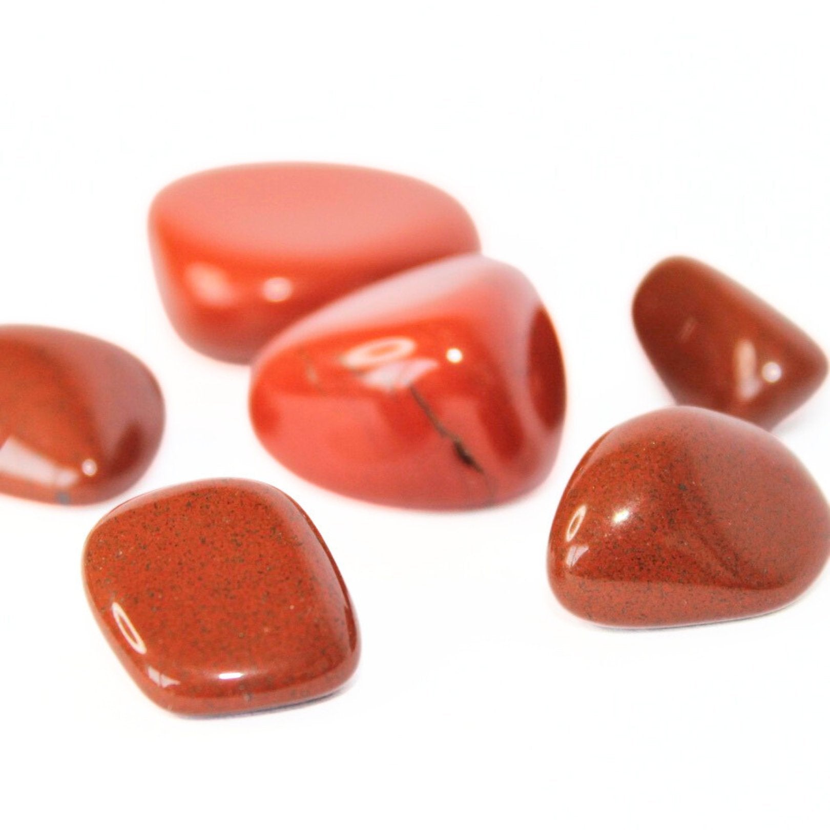 Red Jasper Tumble - Conscious Crystals New Zealand Crystal and Spiritual Shop