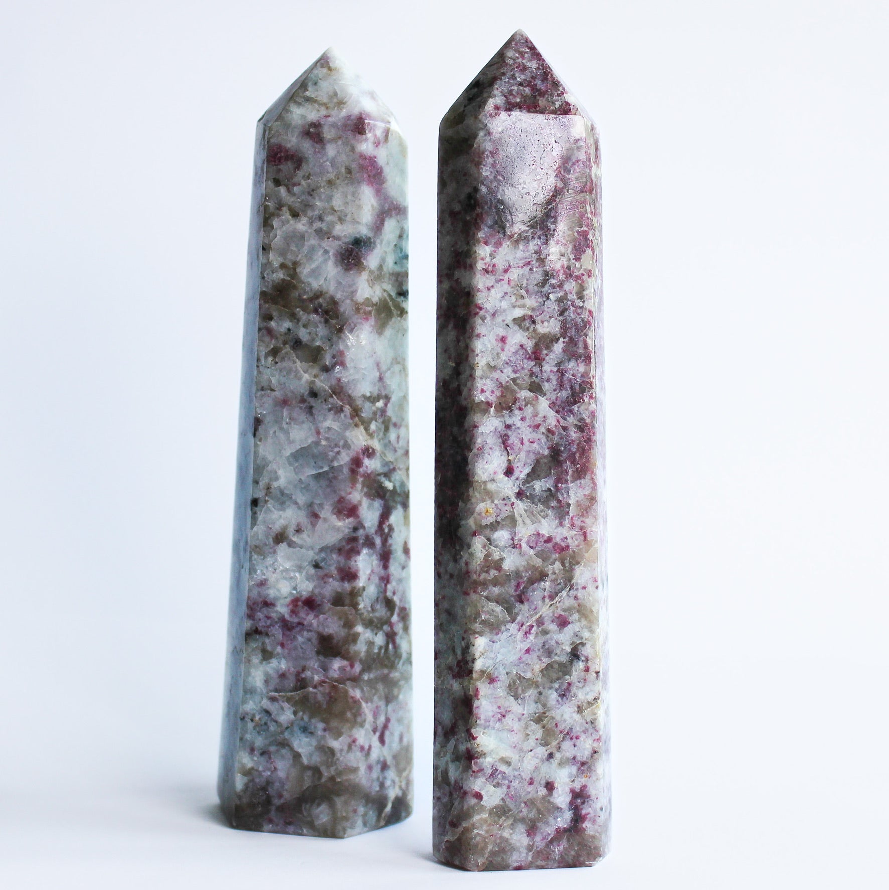 Red Tourmaline Tower - Conscious Crystals New Zealand Crystal and Spiritual Shop