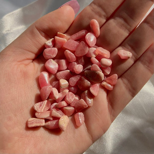 Rhodochrosite Chips - Conscious Crystals New Zealand Crystal and Spiritual Shop