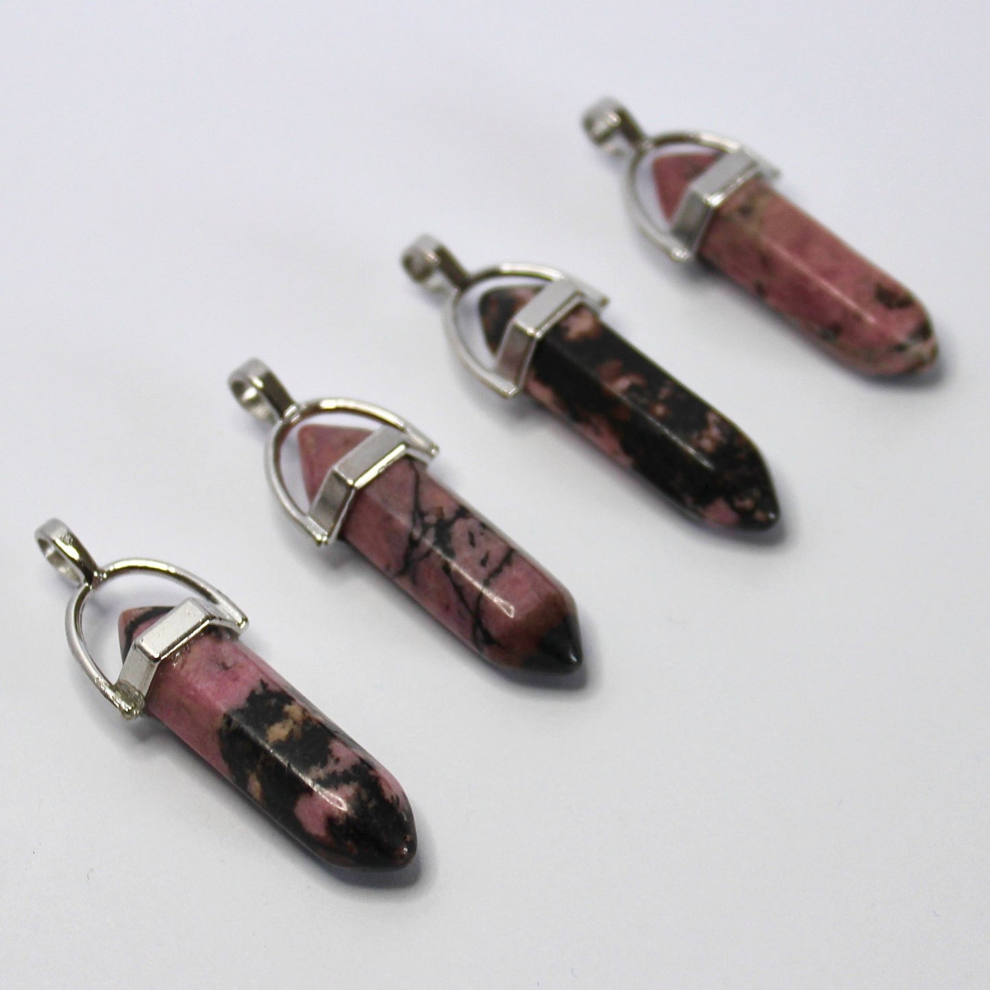 Rhodonite Gaia Pendant - Conscious Crystals New Zealand Crystal and Spiritual Shop