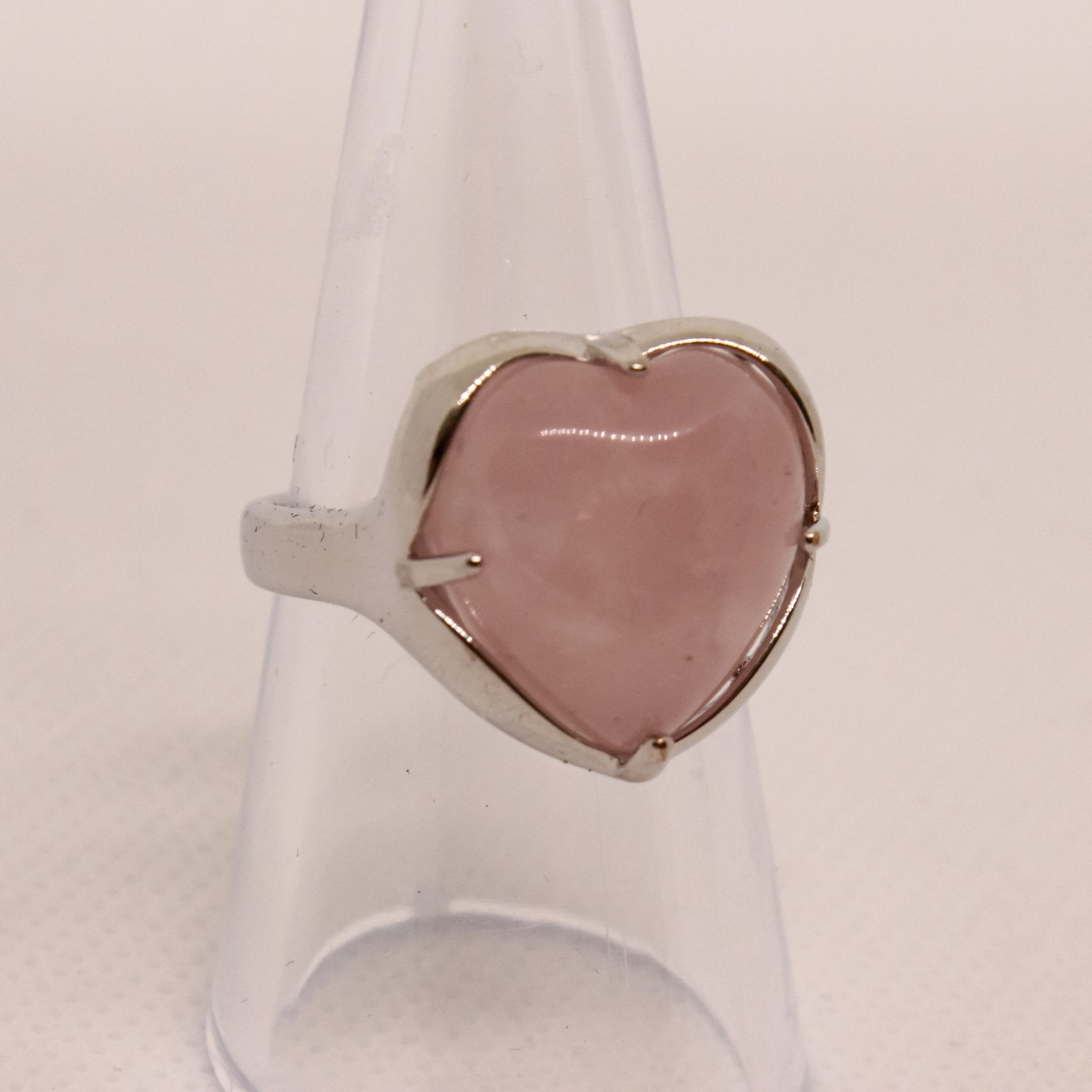 Rose Quartz Heart - Rocks with Sass