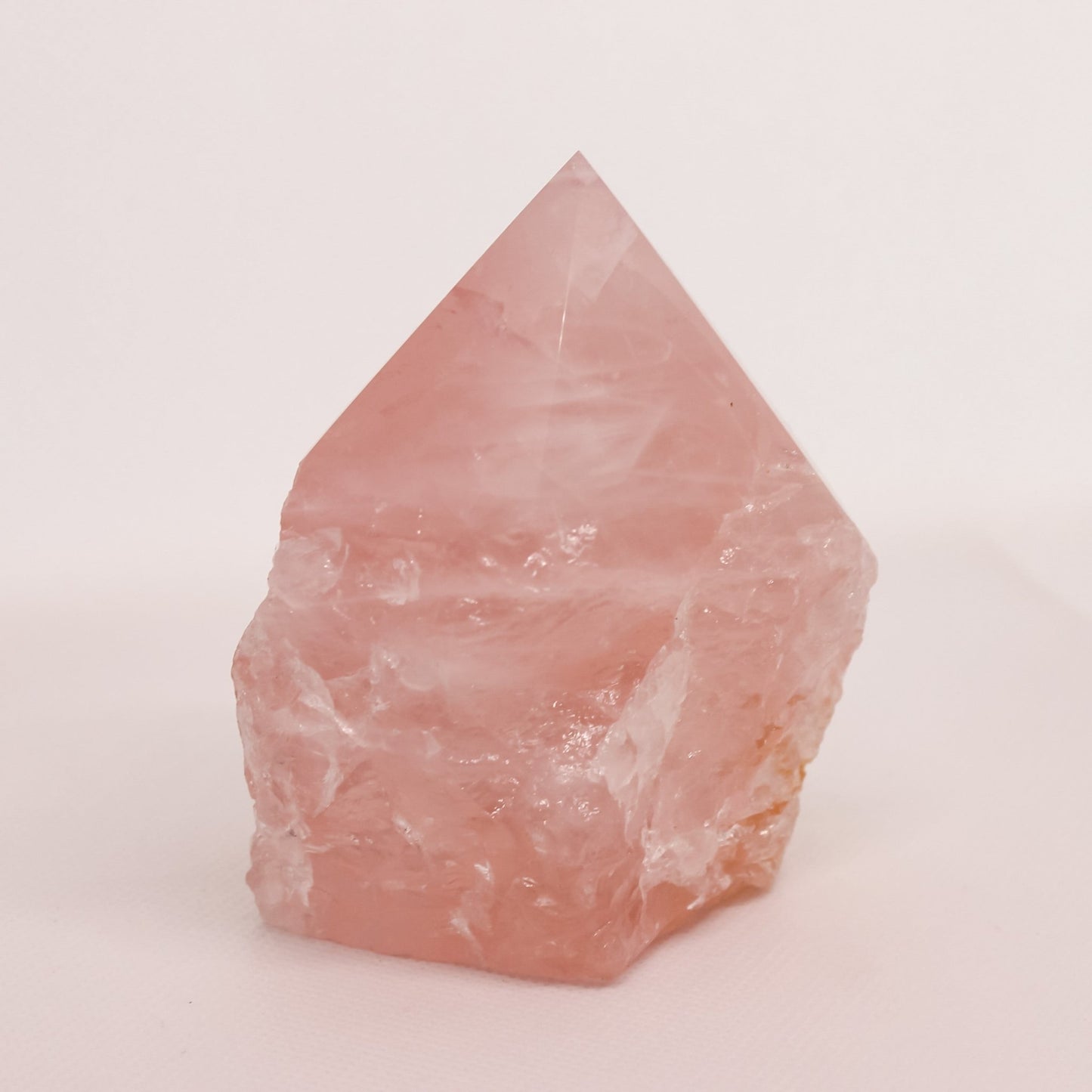 Rose Quartz Raw Tower - Conscious Crystals New Zealand Crystal and Spiritual Shop