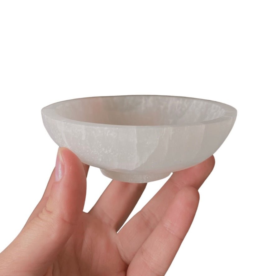 Satin Spar Dish - Conscious Crystals New Zealand Crystal and Spiritual Shop