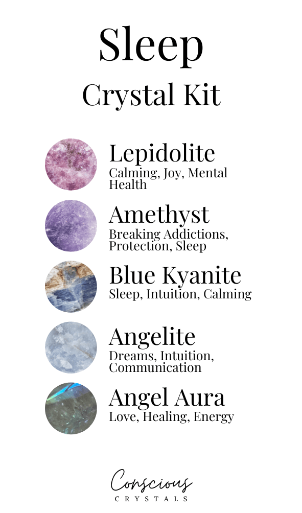 Sleep Crystal Kit - Conscious Crystals New Zealand Crystal and Spiritual Shop