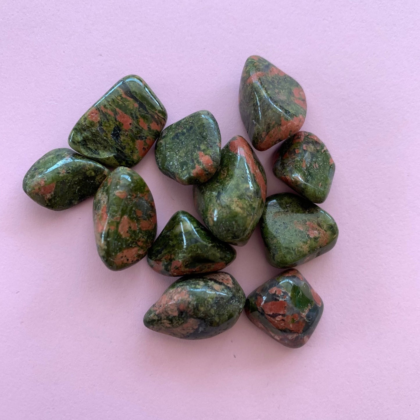 Unakite Tumble - Conscious Crystals New Zealand Crystal and Spiritual Shop