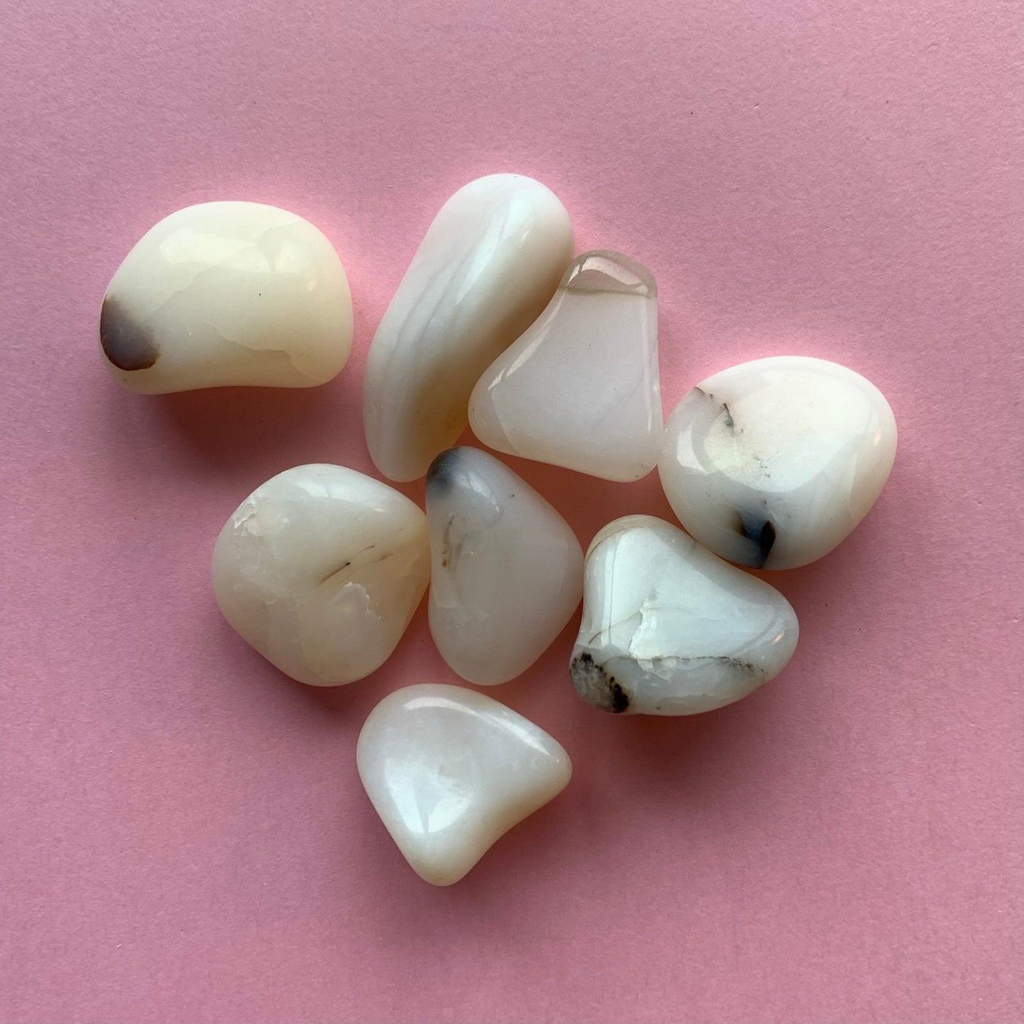 White Opal Tumble - Conscious Crystals New Zealand Crystal and Spiritual Shop
